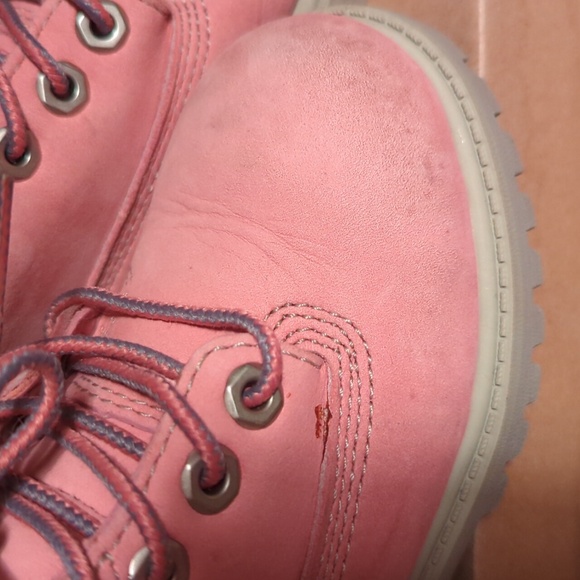 🩷 Timberland Kids Pink Boots | Toddler 8 - Picture 15 of 15